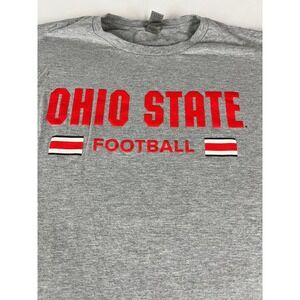 Ohio State Buckeyes Football T Shirt Gildan Softstyle Gray‎ XL Extra Large